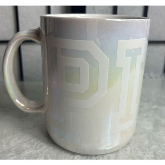 Pink  Victoria Secret iridescent Coffee Mug - Picture 1 of 7